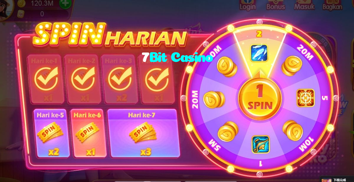 available types of 7Bit Casino bet including pre-match live express and system bets